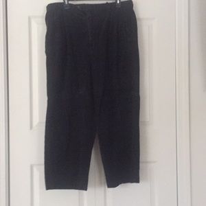Men’s Feldini Corduroy Black Pants 38x37